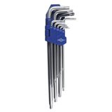 Chave Brasfort Torx Extra Longa T10 À T50 Com 9peças
