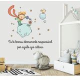 Adesivo Decorativo Parede Quarto Infantil Frase Pequeno Príncipe Tu Te Tornas