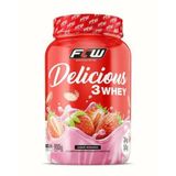 Delicious 3 Whey - 900g Morango - FTW