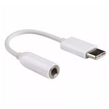 Usb-c Cabo Adaptador Tipo C Para P2 Fone De Ouvido