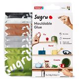 Cola Multiuso Moldável Sugru Para Fixação Criativa E Fabricação, 8-pack, Preto, Branco, Verde, Marrom &amp; Cinza, 8 Peça