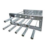 Churrasqueira Rotativa Cerpo 09 Espetos Dupla Inox Premium