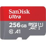 Cartão De Memória Ultra Microsdxc Uhs-i De Sandisk 256gb Com Adaptador