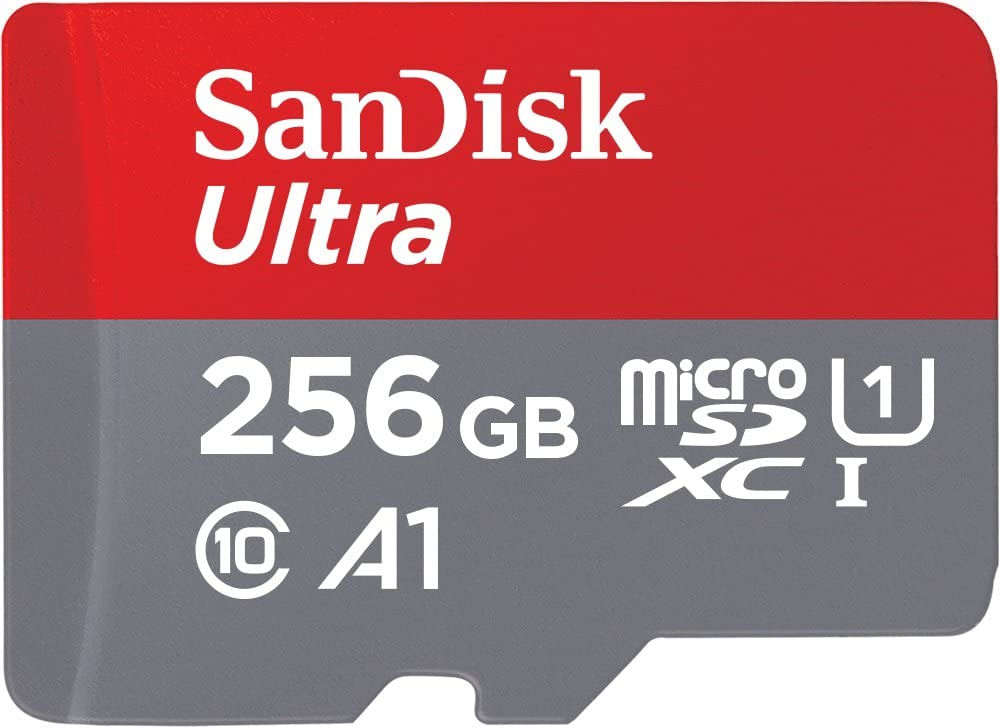 Cartão De Memória Ultra Microsdxc Uhs-i De Sandisk 256gb Com Adaptador