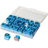 Insights Educacionais Alfabeto Selos De Borracha - Maiúsculas 5/8, Conjunto De 26 Letras E 4 Marcas De Pontuação: Perfeito Para Homeschool &amp, Clas