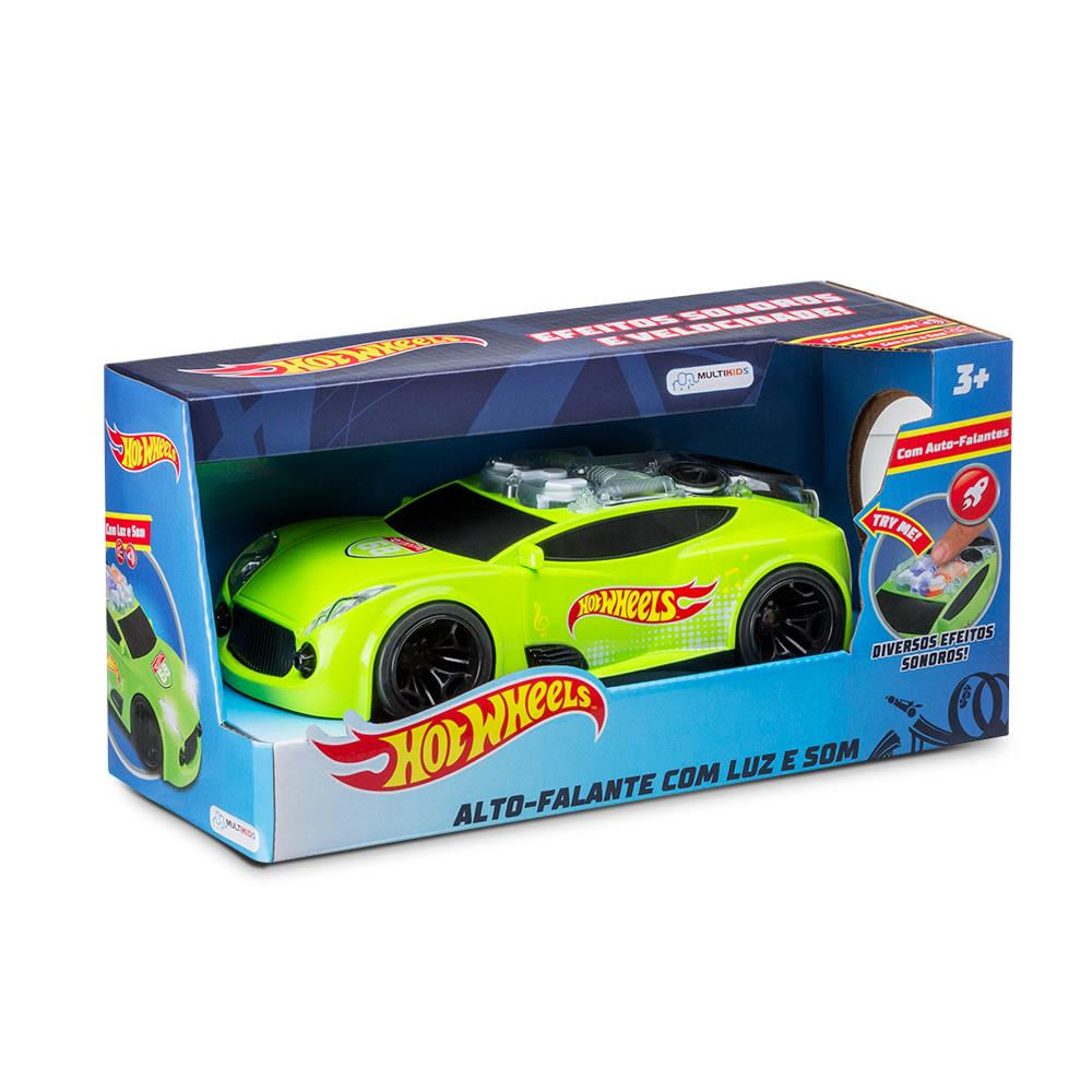 Brinquedo Hot Wheels Carro De Som Com Luz E Som - Br1432