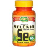 Kit 5 Selênio Quelato 60 Cápsulas Unilife