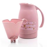 Garrafa Térmica Rosa 700ml Sanremo Bule Com Filtro De Café