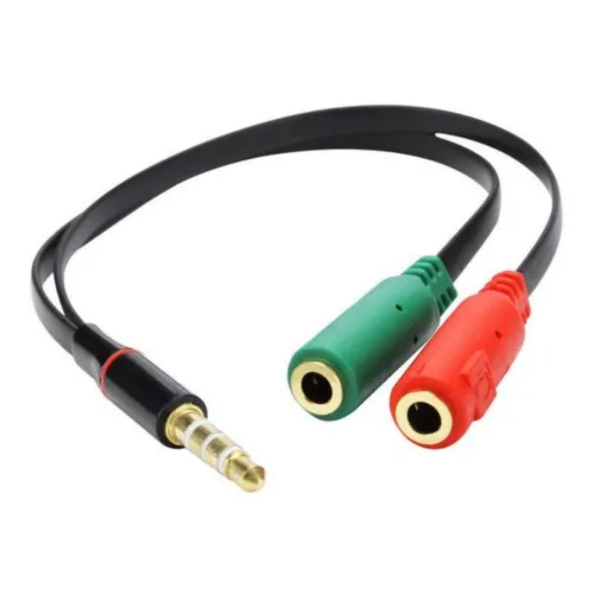 Cabo Adaptador P3 Para P2 Para Fone E Microfone Headset Carrefour