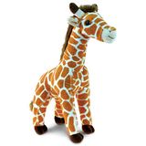 Dollibu Pelúcia Girafa Animal Recheado - Pele Macia Huggable Girafa Selvagem, Adorável Brinquedo De Pelúcia Playtime, Fofo Safári Zoo An