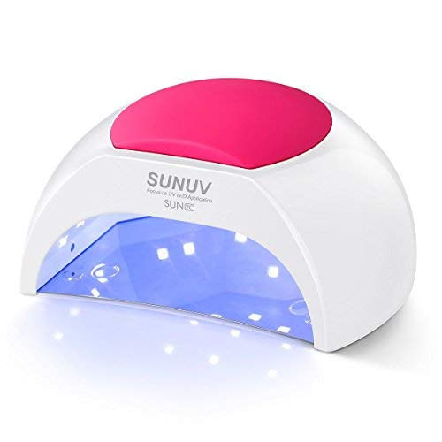 Gel Uv Nail Lamp, Sunuv 48w Uv Led Nail Dryer Light For Gel Nails Polish Manicure Professional Salon Curing Lamp With 4 Timer Setting Sensor