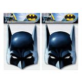 Máscaras De Festa Do Batman, 8 Ct (2 Pacote)