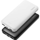 2-pack Miady 10000mah Carregador Portátil Dual Usb, Power Bank De Carregamento Rápido Com Entrada Usb C, Carregador De Backup Para Iphone X, Galaxy S