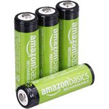4-pack Baterias Recarregáveis Aa, Desempenho 2.000 Mah Bateria, Pré-carregado, Recarga Até 1000x