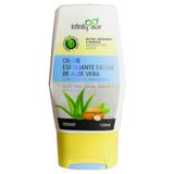 Creme Esfoliante Facial Vegano De Aloe Vera Com Óleo De Amêndoas 120ml