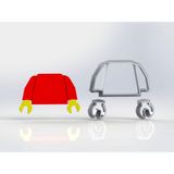 Cortador Lego Torax Tamanho 5cm