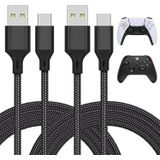 Cabo De Carregamento Para O Controlador S Série X/série Playstation 5/xbox, Cabo De Carregador Usb Tipo C De Carregamento Rápido Campatible Com Contr