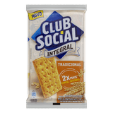 Biscoito Club Social Integral 144g - 3 Un