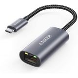 Adaptador Anker Usb C Para Adaptador Ethernet, Powerexpand Usb C Para Adaptador Gigabit Ethernet, Adaptador Usb C Portátil De Alumínio Para Macbook P