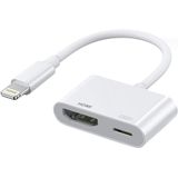 Adaptador Lightning To Hdmi Para Iphone 12/12 Pro Max 11 Pro/xs/xr/x/8 7 6 Plus Se, Ipad Pro Mini 2, Iphone Para Hdmi Connector Suporte Ios 10~14.1 E