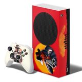 Adesivo Skin Xbox Series S E Dois Controles Red Dead Rdr B2