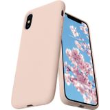 Para Iphone Xs Case,aotesier Líquido Silicone Soft Silky Touch Capa De Para-choque Com Aperto Confortável Compatível Com Apple Iphone X Para Girl Wom