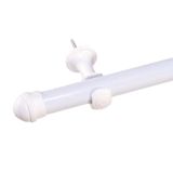 Varão Cortina Simples 4 Metros 28mm Branco