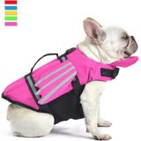 Jaqueta Salva-vidas De Cachorro, Colete Salva-vidas Doggy Pet, Dog Dog Flotation Lifesaver Preserver Maiô Com Alça Para Nadar, Piscina, Praia, Barco,