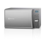 Micro-ondas Cor Prata 27L com 55 Receitas Pré-programadas no Menu Online Electrolux (MS37R)