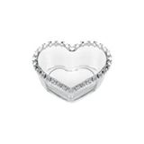 Bowl Cristal Borda Coracao Lyor 13cm