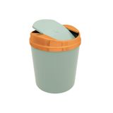 Lixeira 5l Com Tampa Basculante Rosè Gold Casa Rotaplast