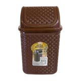 Lixeira De Pia Basculante Rattan Nitronplast 4,5l Marrom