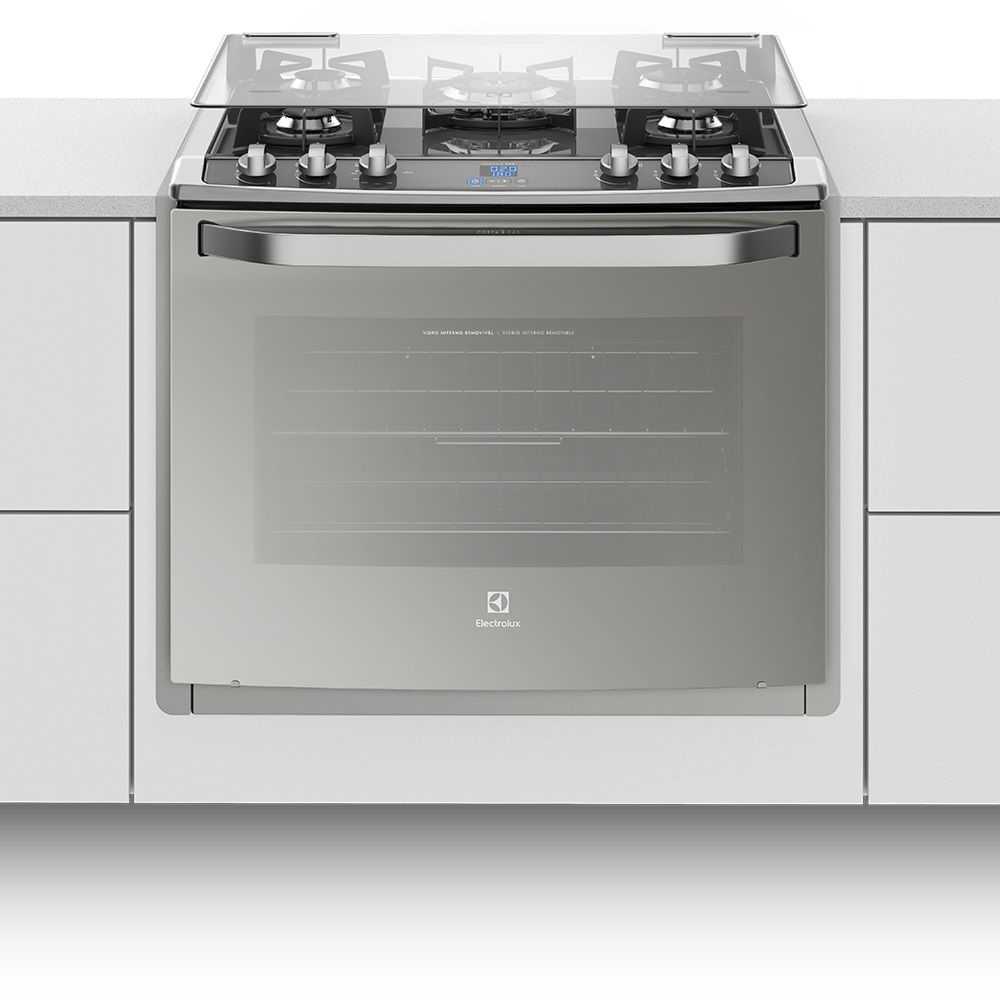 Menor preço em Fogão de Embutir 76EXV 5 Queimadores Prata Electrolux 110V 33051EBA188
