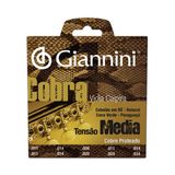 Encordoamento para Viola Sério Cobra Aço Média GESVM - Giannini
