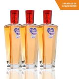 Perfume Liquid Sense 100ml (3 Frascos) Gotas Mágicas