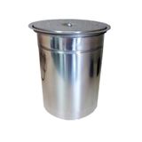 Lixeira Pia Cozinha Embutir Granito Inox 5 Litros
