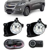 Kit Farol De Milha Neblina Chevrolet Spin 2012 2013 2014 ...