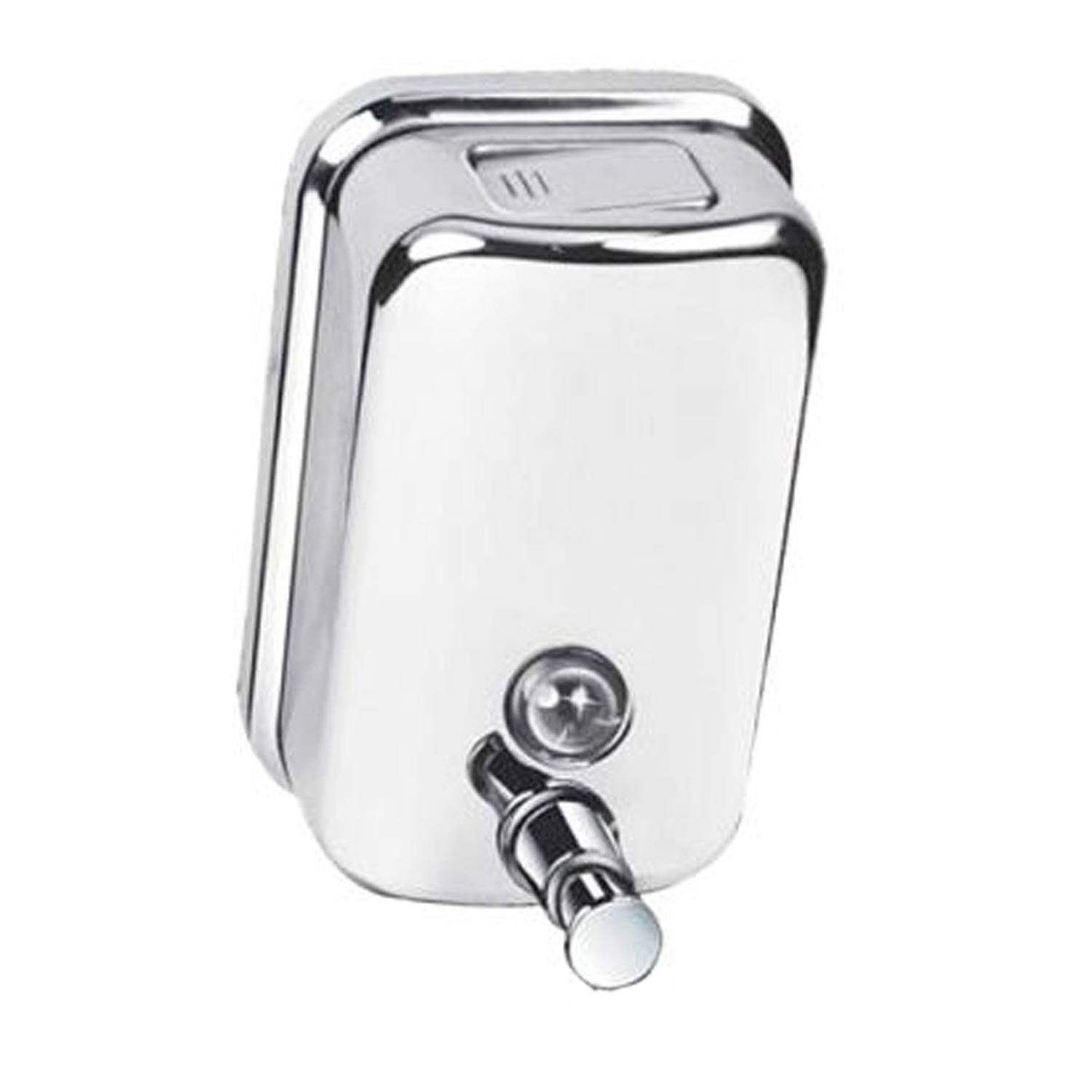 Dispenser Saboneteira Líquida Inox 500ml P/ Parede