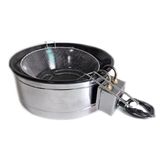 Fritadeira Elétrica 7 Litros Tacho Preto Esmaltado 220v