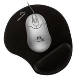 Mouse Pad Gel Multilaser ac024 Preto