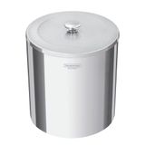 Lixeira Inox Útil Acabamento Polido 5l Tramontina 94540/036