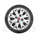 Kit 4x Calota Fiat Uno Palio Siena Aro 13 Com Emblema 158cb