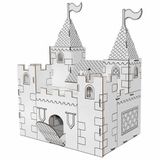 Castelo De Papelão Para Montar E Colorir