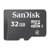 Cartão De Memória Sandisk 32gb Micro Sd Classe C4 Preto