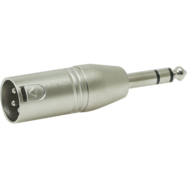 Adaptador Xlr 3 Pin Macho X P10 Macho Stereo Nickel Pct C/10 Loud ...