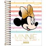 Agenda Espiral Tilibra 2022 Minnie Cd. 176fls 05 Unidades