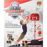 Cesta De Basquete Infantil Ajustável Até 1,39 Mts De Altura