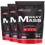 Kit 3x Hipercalórico Waxy Mass 3kg