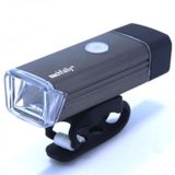 Farol De Bike Em Aluminio Usb Recarregavel 180 Lumens