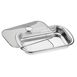 Assadeira Inox Tampa De Vidro 43Cm Cosmos Tramontina